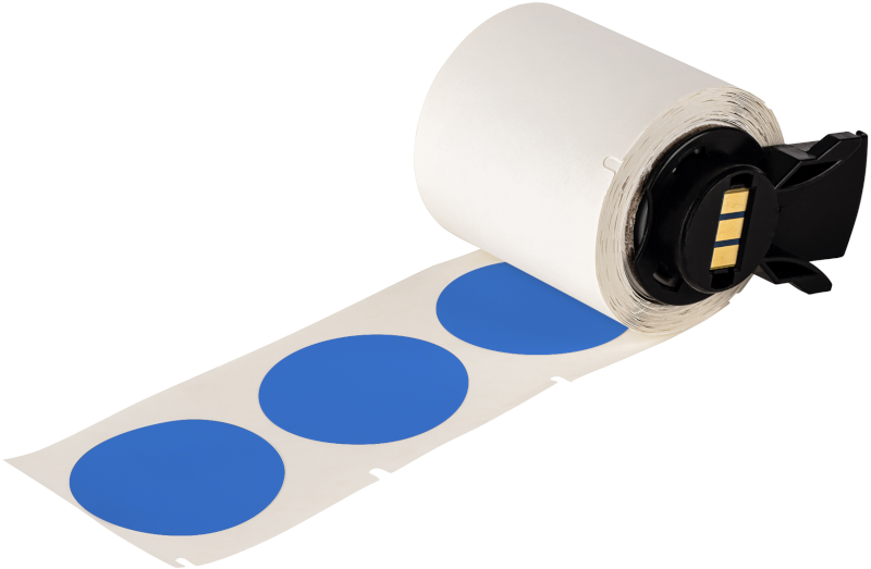 vorgestanzte Etiketten für die Erstellung von Prüfaufklebern